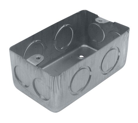 CAJA CINCADA GUR RECT PESADA 1 SALIDA